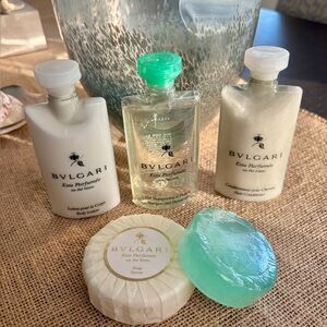 Bulgari bath set NEW